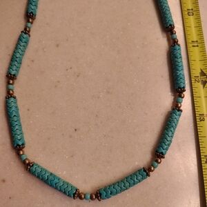 Turquoise Beaded Necklace